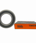 Timken 6008-2RS Double Rubber Seal Bearings 40x68x15mm Two Pack Deep Groove Ball Bearings displayed with packaging