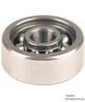 608 Timken Beefy Ball Deep Groove Radial Bearing 12 OD ISO High Performance Bearing shown in side view
