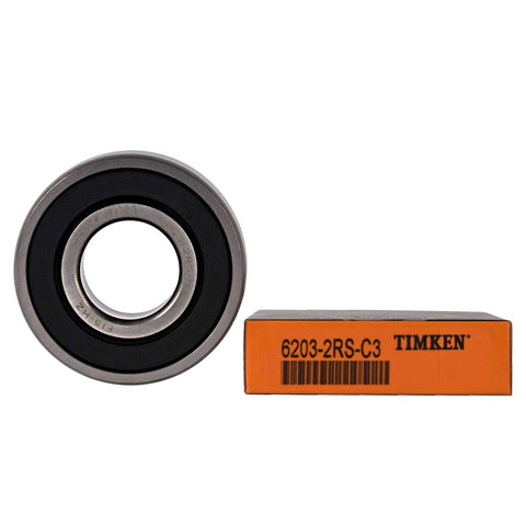 Timken 6203-2RS Deep Groove Ball Bearing 17x40x12mm with packaging, high precision sealed design