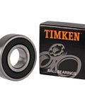 Timken 6203-2RS Deep Groove Ball Bearing 17x40x12mm High Precision Sealed with packaging