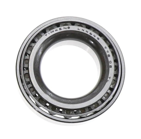 Top view of Timken SET4 L44649/L44610 Tapered Roller Bearing Cone and Cup Set, Steel, Inch, 1.0625" ID, 1.9800" OD, 0.560" Cup Width