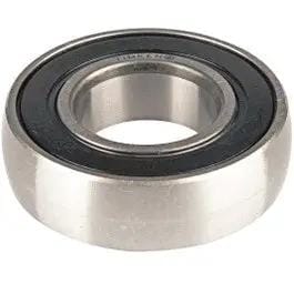 Timken 1726209 2RS Deep Groove Ball Bearing rubber sealed high precision industrial bearing for machinery and automotive use, side view.
