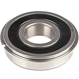 Timken 6203 2RS NR Deep Groove Ball Bearing Replacement For Motors And Machinery Built To Last Workhorse Quality, side view