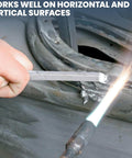 Using Lead Alloy Solder Rods For Car Body Repair 30 70 Tin Lead on metal with blowtorch, auto brass welding sticks