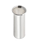 Non-Insulated Wire Ferrule Terminal Set EN2508 Tin Plated Copper Connector For 14 AWG 2.5mm2 Cables, single terminal close-up