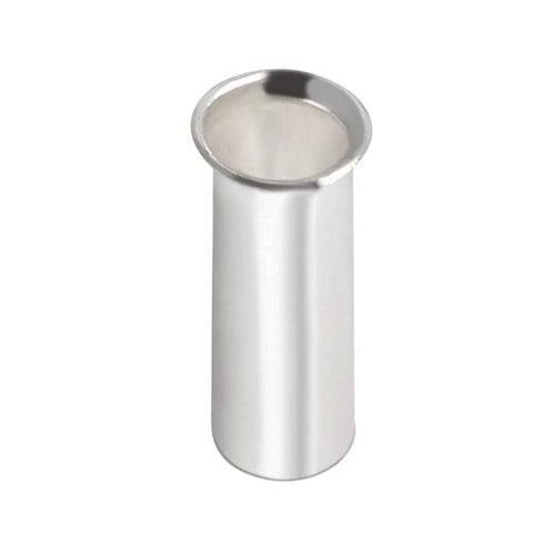 Non-Insulated Wire Ferrule Terminal Set EN2508 Tin Plated Copper Connector For 14 AWG 2.5mm2 Cables, single terminal close-up