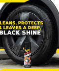 Hot Shine Tire Foam High Gloss Tire Shine That Cleans Shines And Protects In One Easy Spray Step For Deep Black Tire Finish