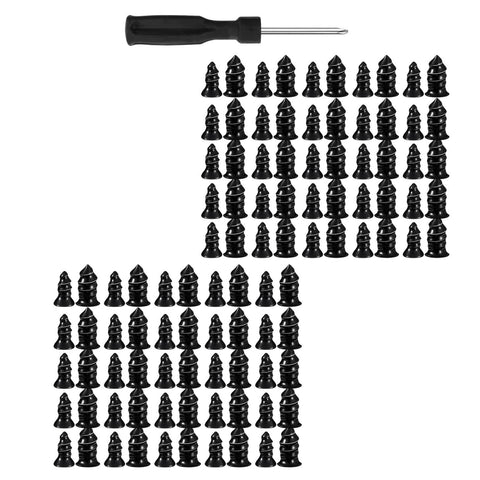 101 Piece Tire Repair Kit For Cars Motorcycles Trucks And Bikes Emergency Puncture Plugs Set Quick Fix In 30 Seconds With Carbon Metal Core Plugs