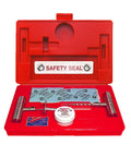 Auto LT Deluxe Pro Grade Repair Kit With 30 Standard 4 Inch Repairs Includes Metal Insertion Tool and Accessories in Open Red Case