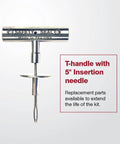 Auto LT Deluxe Pro Grade Repair Kit With 30 Standard 4 Inch Repairs Includes Metal Insertion Tool Extra Insertion Needle