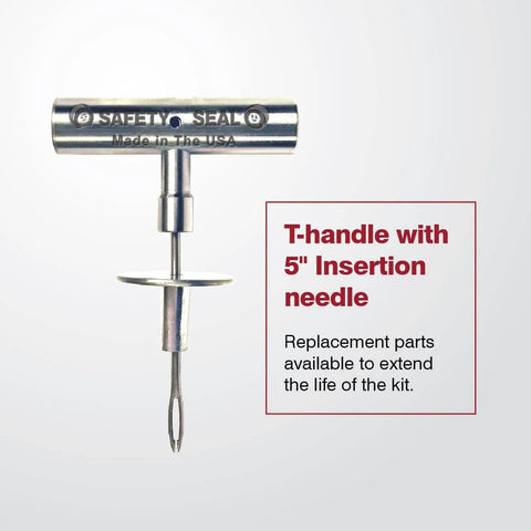 Auto LT Deluxe Pro Grade Repair Kit With 30 Standard 4 Inch Repairs Includes Metal Insertion Tool Extra Insertion Needle