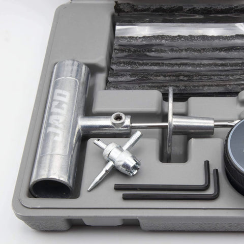 Heavy Duty Tire Repair Kit TRX 50 Universal Plug Kit for cars, trucks, motorcycles, trailers, UTVs 50-piece emergency roadside set