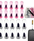20PC Tire Repair Rubber Nails Kit with 2 Sizes, 2026 New Vacuum Tire Mending Nail Kit with Screwdriver and plugs shown