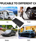Heavy Duty Rubber Tire Saver Ramps 4 Pack Chocks For Cars And SUVs, RVs And Trailers, suitable for various vehicles