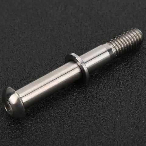 Seatpost Bolt Titanium Alloy High Strength Lightweight Durable Screw Gasket Replacement for Brompton Folding Bicycle Accessories, Silver 13g