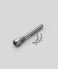 Micro Traders 2pcs Bicycle Caliper Screw Brake Pad Bolt Screw Y8J798060 M4 Disc Brake Caliper Bolt Titanium Alloy Pin with Circlips
