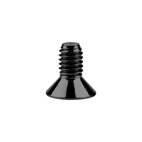 Black ✝️ Wanyifa Titanium Ti M4x8 10 12 15 20 mm Countersunk Flat Head Hex Socket Cap Screw Bolt, focusing on M4x8mm size.