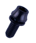 ✝️ VAMUOEFL M5x12mm Titanium Bolts with Washers for Bicycle Water Bottle Cage Hex Ti Screws, Quantity 4Pcs (Black) close-up