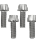 ✝️ TIRYTU Titanium Bolts M8x20mm - Lightweight Design | Ideal for Humid/Salty Environments Hex Socket Screws (4PCS, Natural Color)