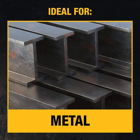 Metal beams illustrating use for the Titanium Nitride Coated Drill Bit Set With Pilot Point, 21 Pieces, 1/16 To 1/2 Inch, Tough Case.