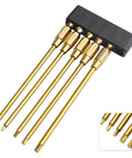 FriHobby 1/4" Drivers 1.27mm(0.05") 1.5mm 2mm 2.5mm 3mm Titanium RC Hex Driver Bit Set Quick Change Allen Key Wrench Combo