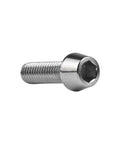 ✝️ Wanyifa Titanium Ti M6 x 10 16 18 20 25 30 35 40 45 50 55 60 65mm Allen Hex Screw Socket Cap Tapered Bolt pack of 4 (M6X20mm, Normal Titanium)