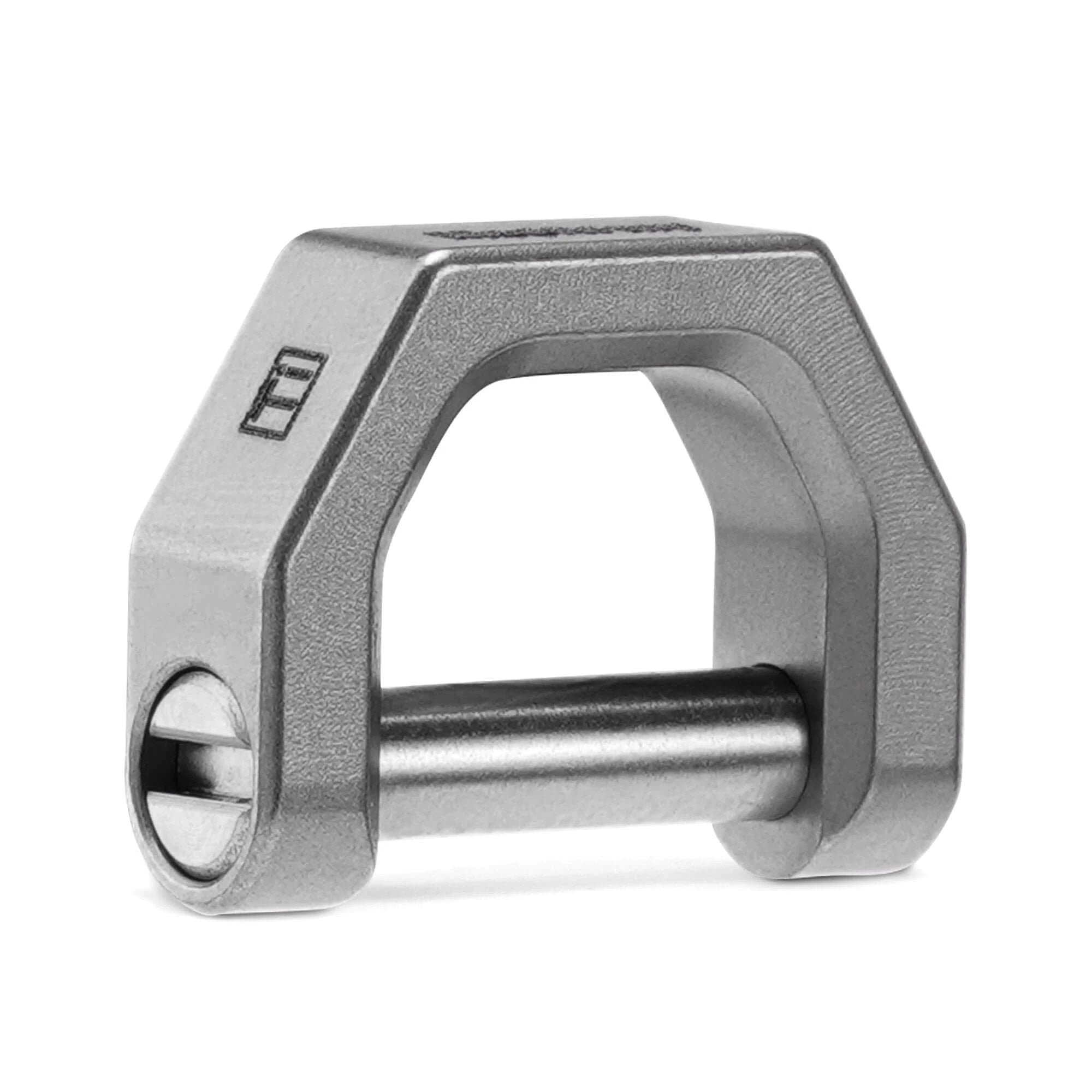 MecArmy CH2 Titanium D Shape Heavy Duty Key Ring, Key Fob