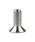 Metallic finish of Wanyifa Titanium Ti M6x10 15 20 25 30 35 40 45mm Countersunk Flat Head Hex Socket Cap Screw Bolt pack of 4