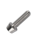 ✝️ Wanyifa Titanium Ti M6 x 10 16 18 20 25 30 35 40 45 50 55 60 65mm Allen Hex Screw Socket Cap Tapered Bolt pack of 4 (M6X20mm, Normal Titanium)