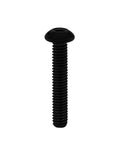 ✝️ RISON Titanium Screws M2.5x3mm, black button head hex socket, shown in close-up with threaded design.