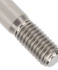 Close-up of Seatpost Bolt Titanium Alloy High Strength Lightweight Durable Screw Gasket Replacement for Brompton, silver 13g