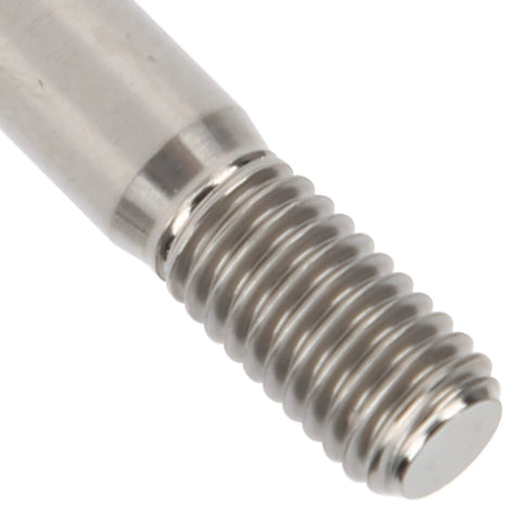 Close-up of Seatpost Bolt Titanium Alloy High Strength Lightweight Durable Screw Gasket Replacement for Brompton, silver 13g