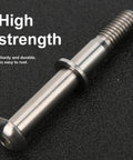 ✝️ Seatpost Bolt Titanium Alloy High Strength Lightweight Durable Screw Gasket Replacement for Brompton Folding Bicycle Accessories