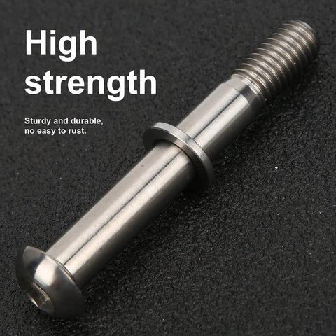 ✝️ Seatpost Bolt Titanium Alloy High Strength Lightweight Durable Screw Gasket Replacement for Brompton Folding Bicycle Accessories