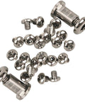 26Pcs Titanium Alloy Torx Screw Set Compatible with Benchmade 535 BUGOUT Knife, scattered view of screws