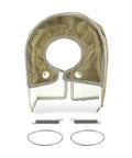 Titanium Turbo Blanket For Chevrolet And GMC 6.6L Duramax 2004 To 2016 Direct Fit Insulates Turbo Hot Side with installation kit