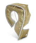 Titanium Turbo Blanket For Ford 6.0L Powerstroke 2003 To 2007 Direct Fit Insulation with stainless steel buttons