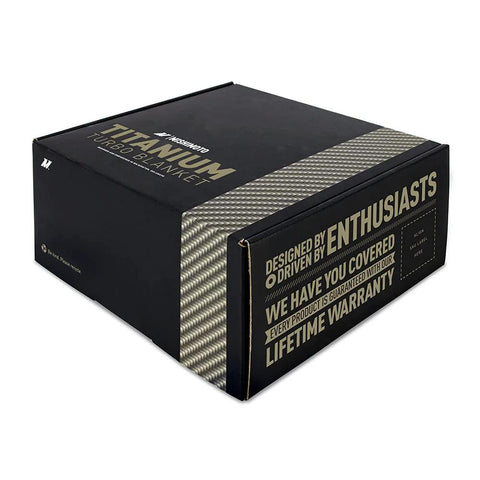 Box packaging for Titanium Turbo Blanket For Ford 6.0L Powerstroke 2003 To 2007 Direct Fit Insulation Reducing Engine Bay Temperatures