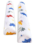 2 Pack Premium Foam Toddler Bed Bumpers With Non Slip Rails For Twin Queen And King Beds Cozy Odor Free Comfort Machine Washable Covers Easy Care 52 By 7 By 5 Inches Safe Sleep Aid For Peaceful Nights