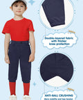 Knicker Baseball Pants For Toddlers And Youth Boys Girls Navy Blue With Belt Loops Kid Approved Tee Ball Softball Practice Pants