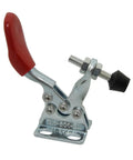 4 Piece Toggle Clamp Set 60 Lbs Holding Capacity 27 Kg 201A Horizontal Quick Release Antislip Hand Tools XRPAOWA Silver Red