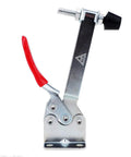 4 Piece Horizontal Toggle Clamp Set With Quick Release, 198 Lbs Holding Capacity, Upgraded 201B Long 201BL Model, Anti Slip Red Vinyl Grips