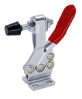 Heavy Duty Toggle Clamp Set Three Piece 500 Lb Holding Capacity Quick Release Horizontal Clamp 225D with antislip rubber tip