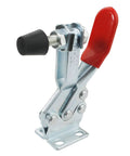 Two Pack Toggle Clamp Kit With 500 Lbs Holding Capacity, 225D Quick Release Horizontal Clamps for Woodworking, red handle, rubber tip