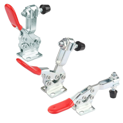 Heavy Duty 8 Pack 500lbs Holding Capacity 225D Toggle Clamps With Quick Release For Woodworking Welding Drill Press By Genhakon
