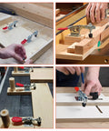 16 Pack Toggle Clamps Set For Woodworking And DIY Projects, 60 Lb Holding Capacity, used on wood pieces for cabinetry