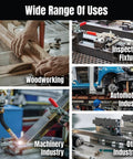 Wide range of uses for Built Tough 4 Pack Quick Release Toggle Clamps With 300 Lb Holding Capacity in various industries.