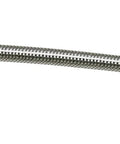 Toilet Connector Braided Stainless Steel 12 Inch Flexible Water Supply Line Three Eighths Inch Female Compression To Seven Eighths Inch Female Ballcock Thread