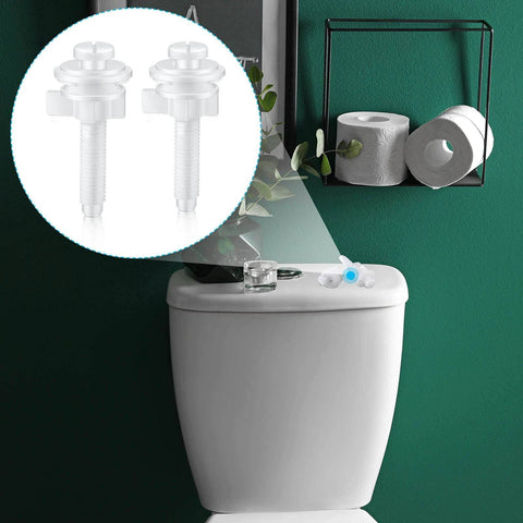 toilet seat bolt replacement plastic screws 2-pack just a show off