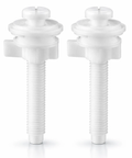 toilet seat bolt replacement plastic screws 2-pack